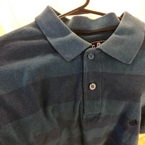 Volcom Striped Polo T-Shirt